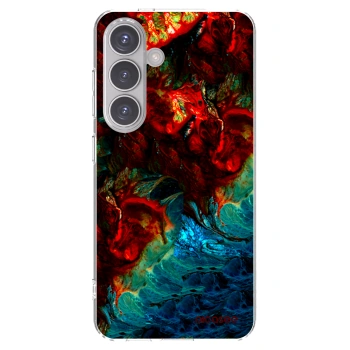 Picasee silikonski prozorni ovitek za Samsung Galaxy S24 S921B 5G - Universe