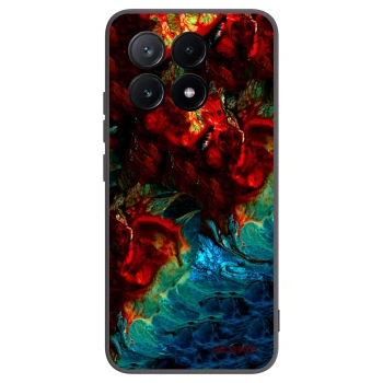 Picasee silikonski črni ovitek za Xiaomi Poco X6 Pro - Universe
