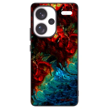 Picasee silikonski črni ovitek za Xiaomi Redmi Note 13 Pro+ 5G - Universe