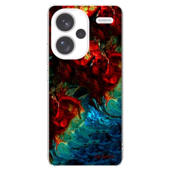 Picasee silikonski prozorni ovitek za Xiaomi Redmi Note 13 Pro+ 5G - Universe
