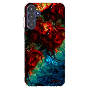 Picasee silikonski prozorni ovitek za Samsung Galaxy A15 A155F 4G - Universe