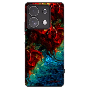 Picasee silikonski črni ovitek za Xiaomi Redmi Note 13 Pro 4G - Universe