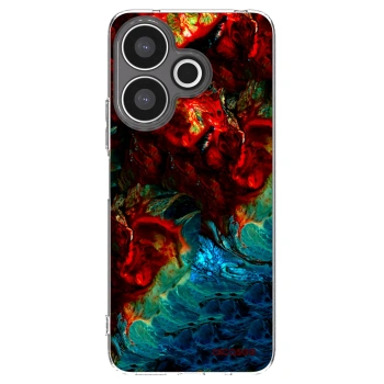 Picasee silikonski prozorni ovitek za Xiaomi Redmi 13 4G - Universe