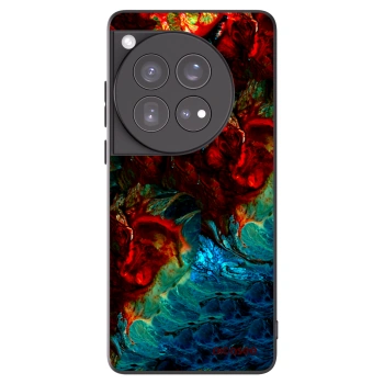 Picasee silikonski črni ovitek za OnePlus 12 5G - Universe