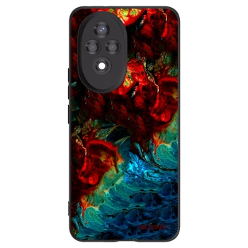 Picasee silikonski črni ovitek za Honor 200 Pro 5G - Universe