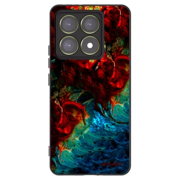 Picasee silikonski črni ovitek za Xiaomi 14T - Universe