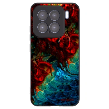 Picasee silikonski črni ovitek za Xiaomi 15 - Universe