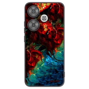 Picasee silikonski črni ovitek za Xiaomi Poco F6 - Universe