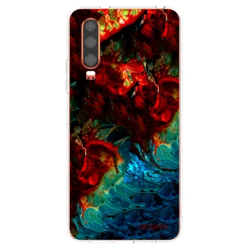 Picasee silikonski prozorni ovitek za Huawei P30 - Universe