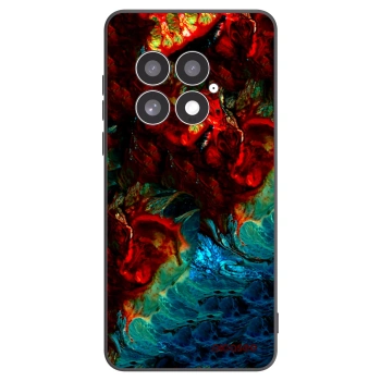 Picasee silikonski črni ovitek za OnePlus 13 5G - Universe