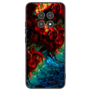 Picasee silikonski črni ovitek za Realme 12X - Universe