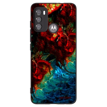 Picasee silikonski črni ovitek za Motorola Edge 60 5G - Universe