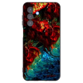 Picasee silikonski črni ovitek za Samsung Galaxy A17 5G - Universe