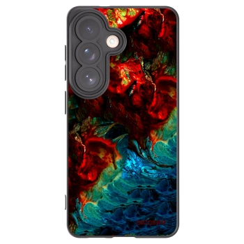 Picasee silikonski črni ovitek za Samsung Galaxy S26 - Universe