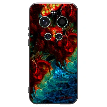 Picasee silikonski črni ovitek za Xiaomi 17 Ultra - Universe