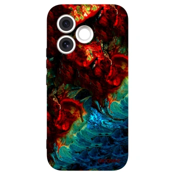 Picasee silikonski črni ovitek za Honor 600 Lite - Universe
