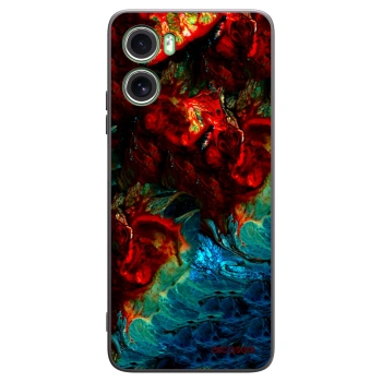 Picasee silikonski črni ovitek za Motorola Moto G06 - Universe