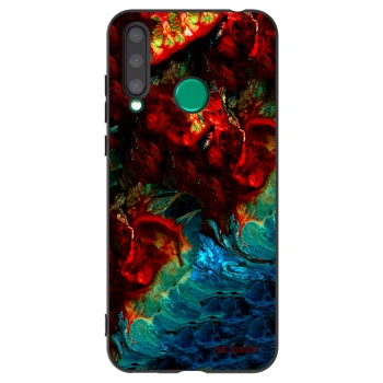 Picasee silikonski črni ovitek za Honor 20 Lite - Universe