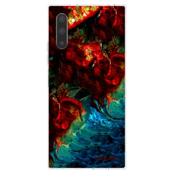Picasee silikonski prozorni ovitek za Samsung Galaxy Note 10 N970F - Universe