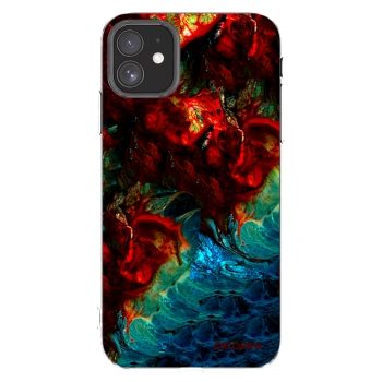 Picasee silikonski prozorni ovitek za Apple iPhone 11 - Universe