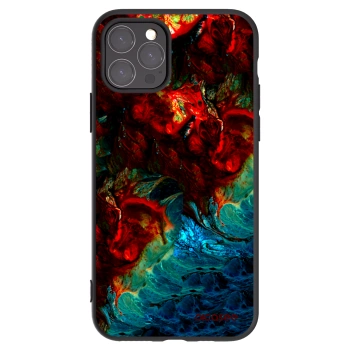 Picasee silikonski črni ovitek za Apple iPhone 11 Pro - Universe