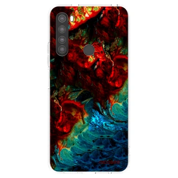 Picasee silikonski prozorni ovitek za Xiaomi Redmi Note 8 - Universe