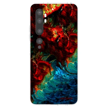 Picasee silikonski prozorni ovitek za Xiaomi Mi Note 10 (Pro) - Universe