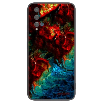 Picasee silikonski črni ovitek za Huawei Nova 5T - Universe