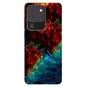 Picasee silikonski prozorni ovitek za Samsung Galaxy S20 Ultra 5G G988F - Universe