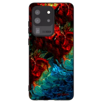 Picasee silikonski črni ovitek za Samsung Galaxy S20 Ultra 5G G988F - Universe