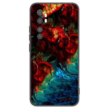 Picasee silikonski črni ovitek za Xiaomi Mi Note 10 Lite - Universe