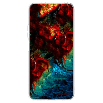 Picasee silikonski prozorni ovitek za Xiaomi Redmi Note 9S - Universe