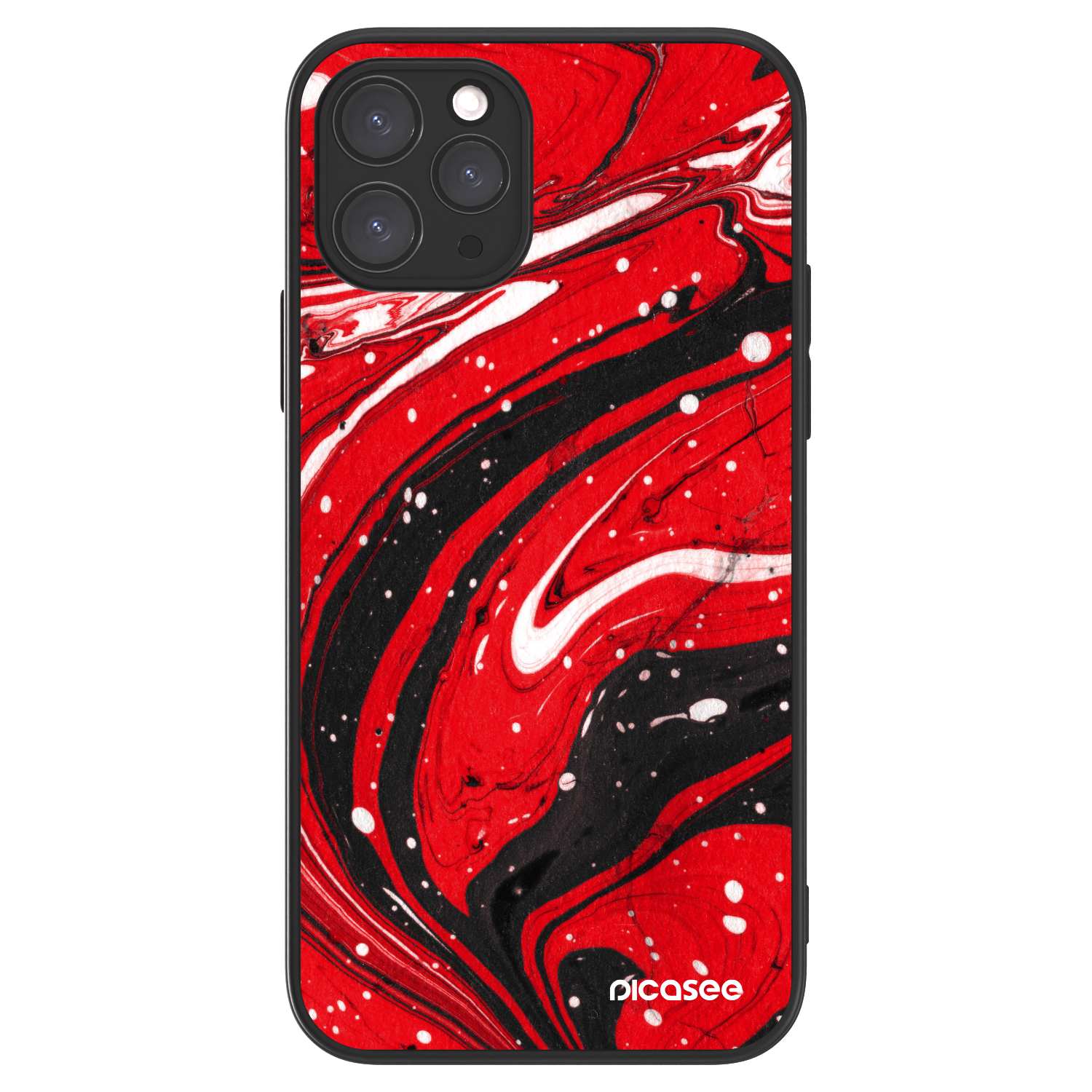 Picasee ULTIMATE CASE za Apple iPhone 11 Pro - Red black