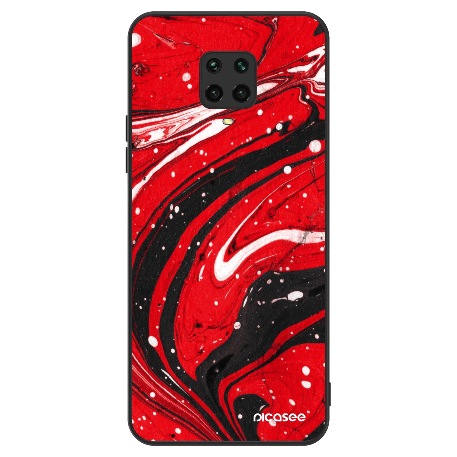 Picasee ULTIMATE CASE za Xiaomi Redmi Note 9 Pro - Red black