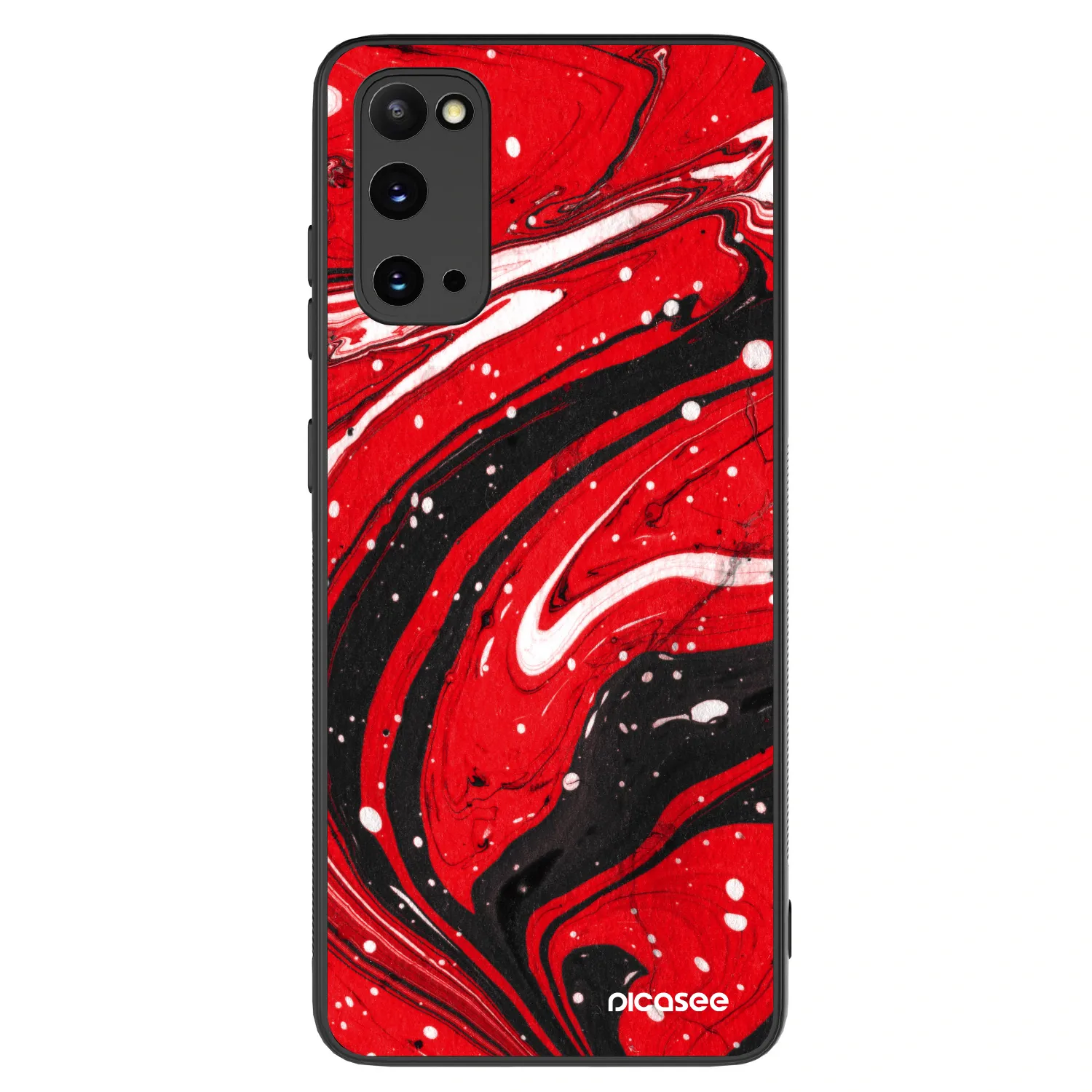 Picasee ULTIMATE CASE za Samsung Galaxy S20 G980F - Red black