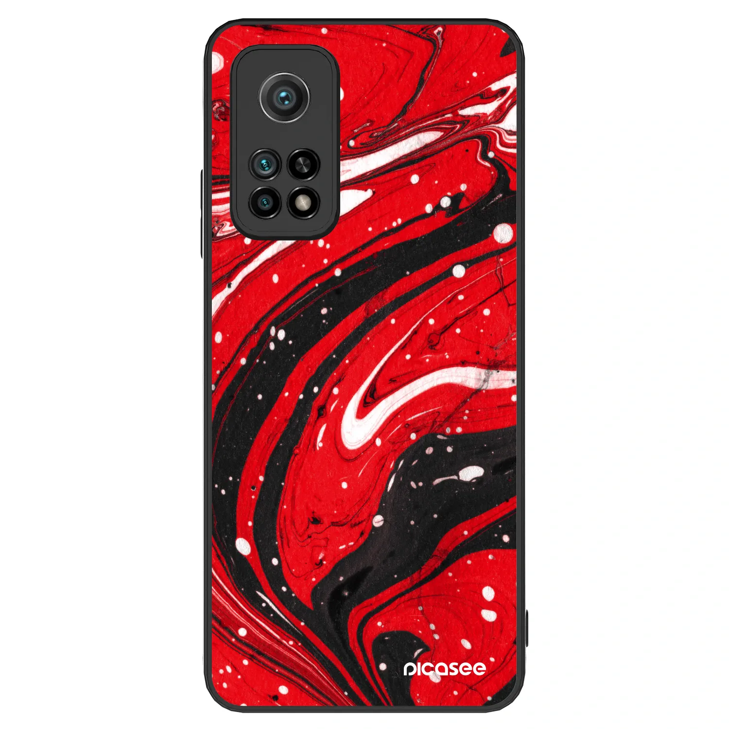 Picasee ULTIMATE CASE za Xiaomi Mi 10T Pro - Red black