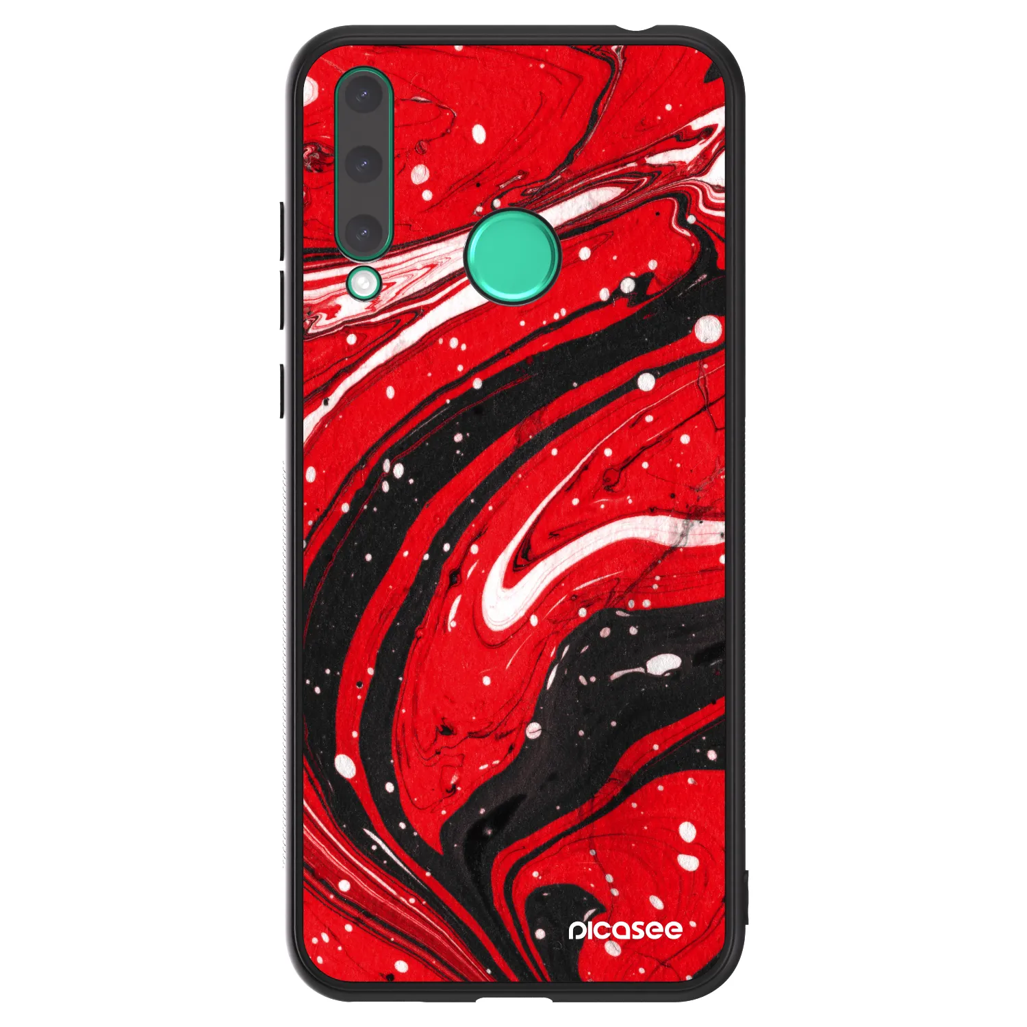 Picasee ULTIMATE CASE za Honor 20 Lite - Red black