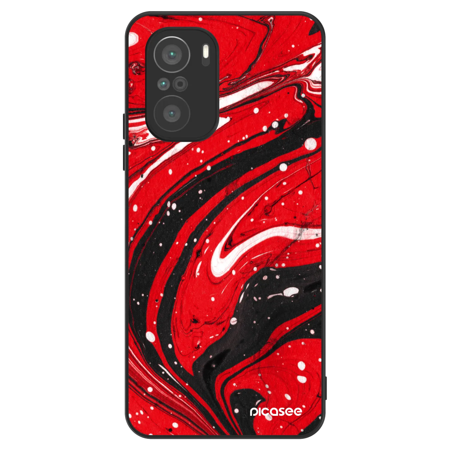 Picasee ULTIMATE CASE za Xiaomi Poco F3 - Red black