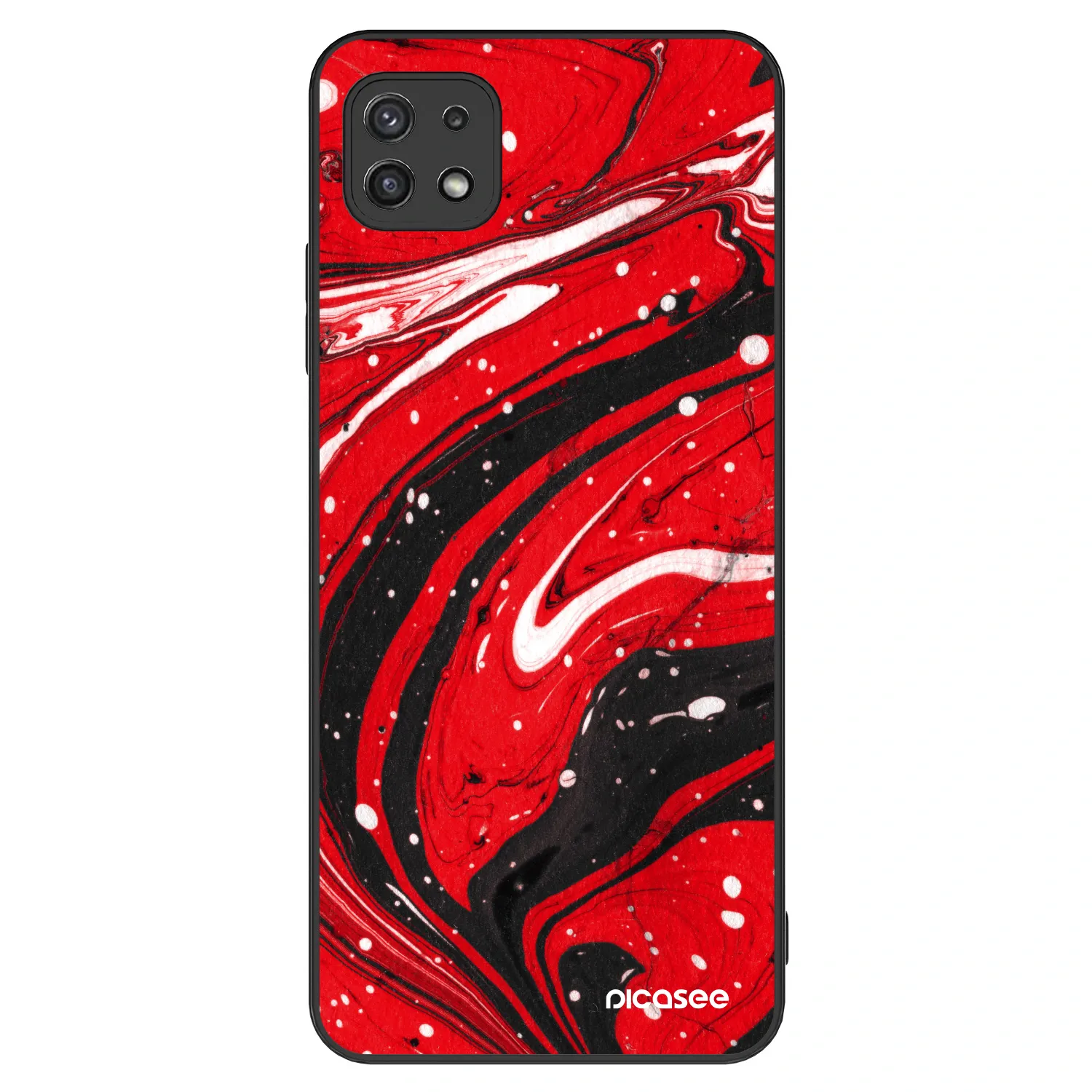 Picasee ULTIMATE CASE za Samsung Galaxy A22 A226B 5G - Red black