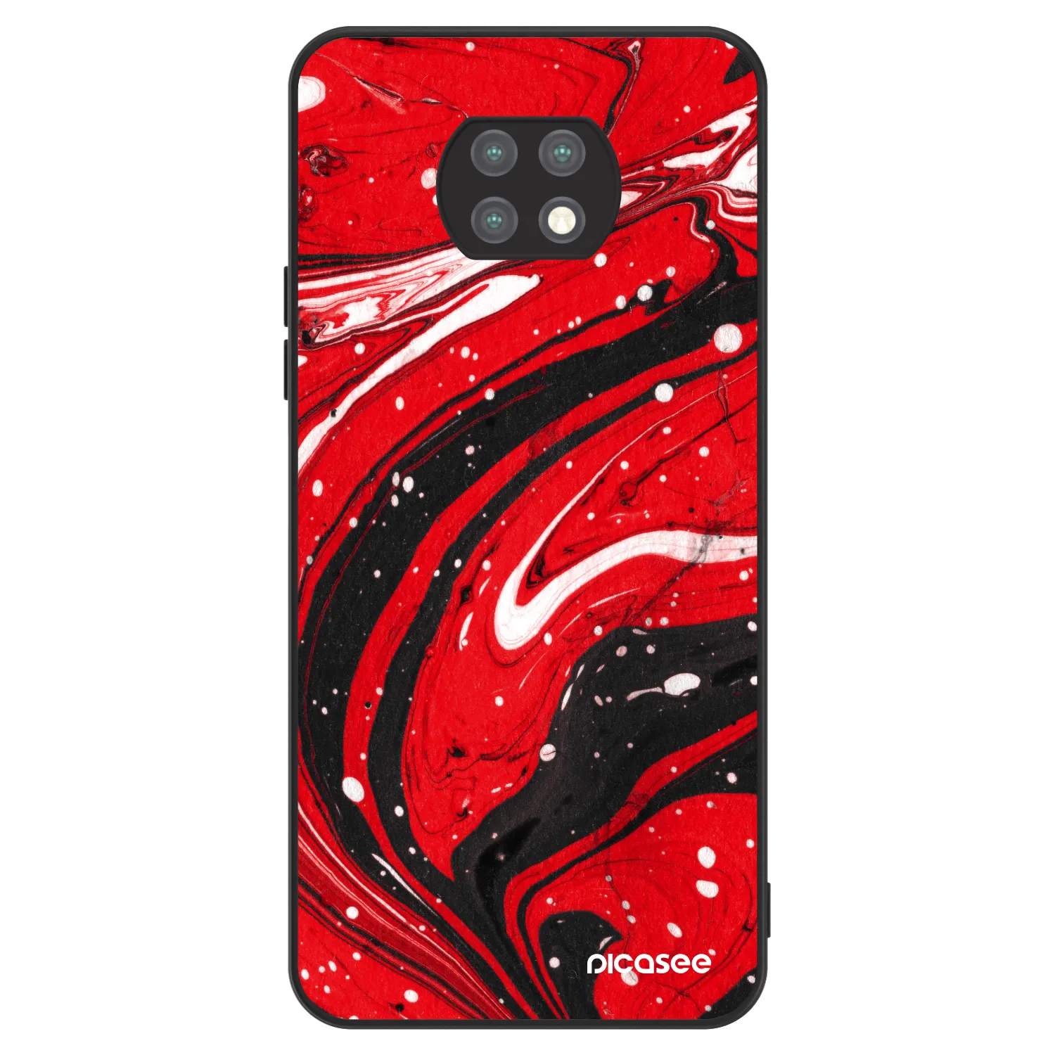 Picasee ULTIMATE CASE za Xiaomi Redmi Note 9T - Red black