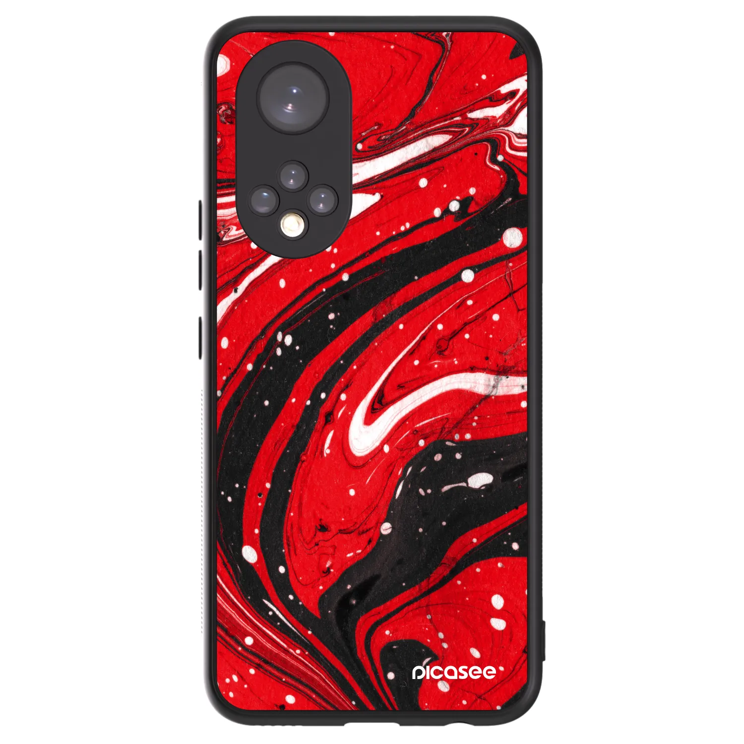 Picasee ULTIMATE CASE za Huawei Nova 9 - Red black