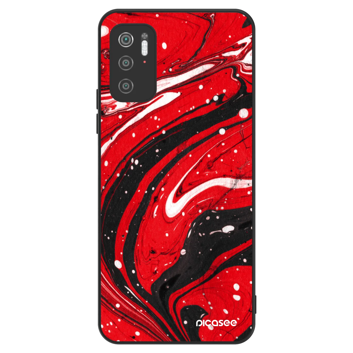 Picasee ULTIMATE CASE za Xiaomi Poco M3 Pro 5G - Red black