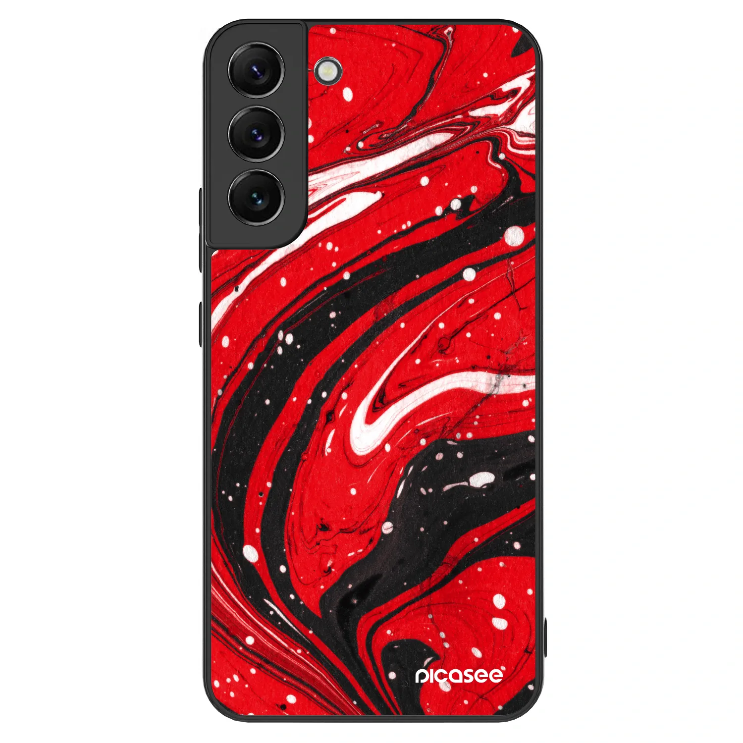 Picasee ULTIMATE CASE za Samsung Galaxy S22+ 5G - Red black