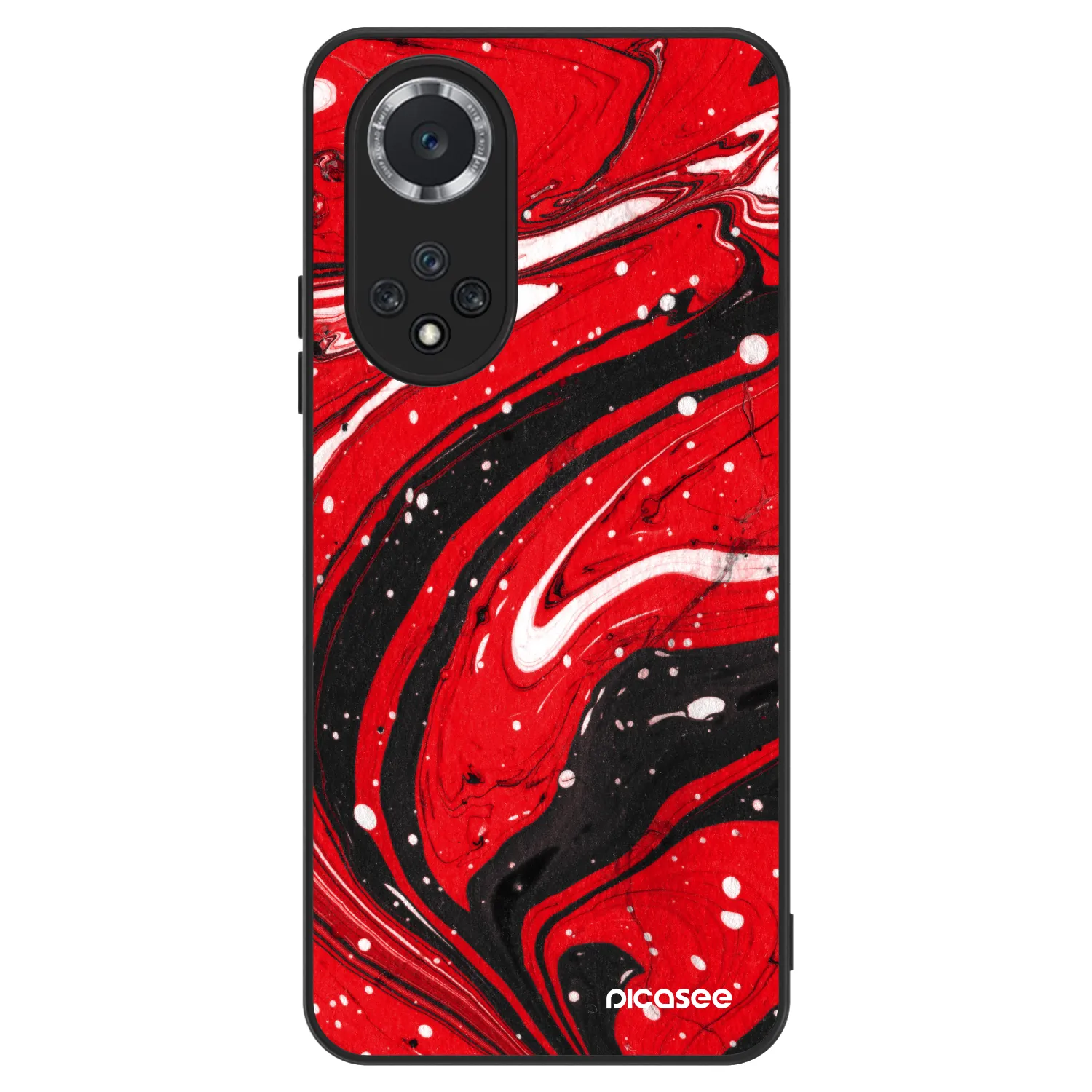 Picasee ULTIMATE CASE za Huawei Nova 9 SE - Red black