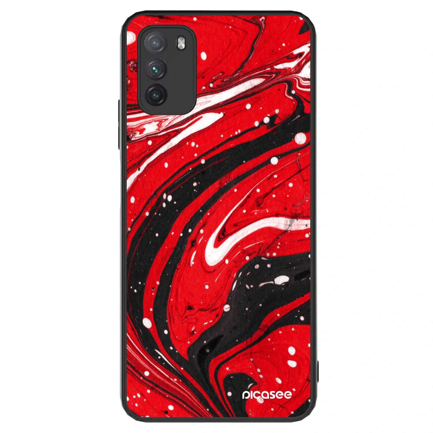 Picasee ULTIMATE CASE za Xiaomi Poco M3 - Red black