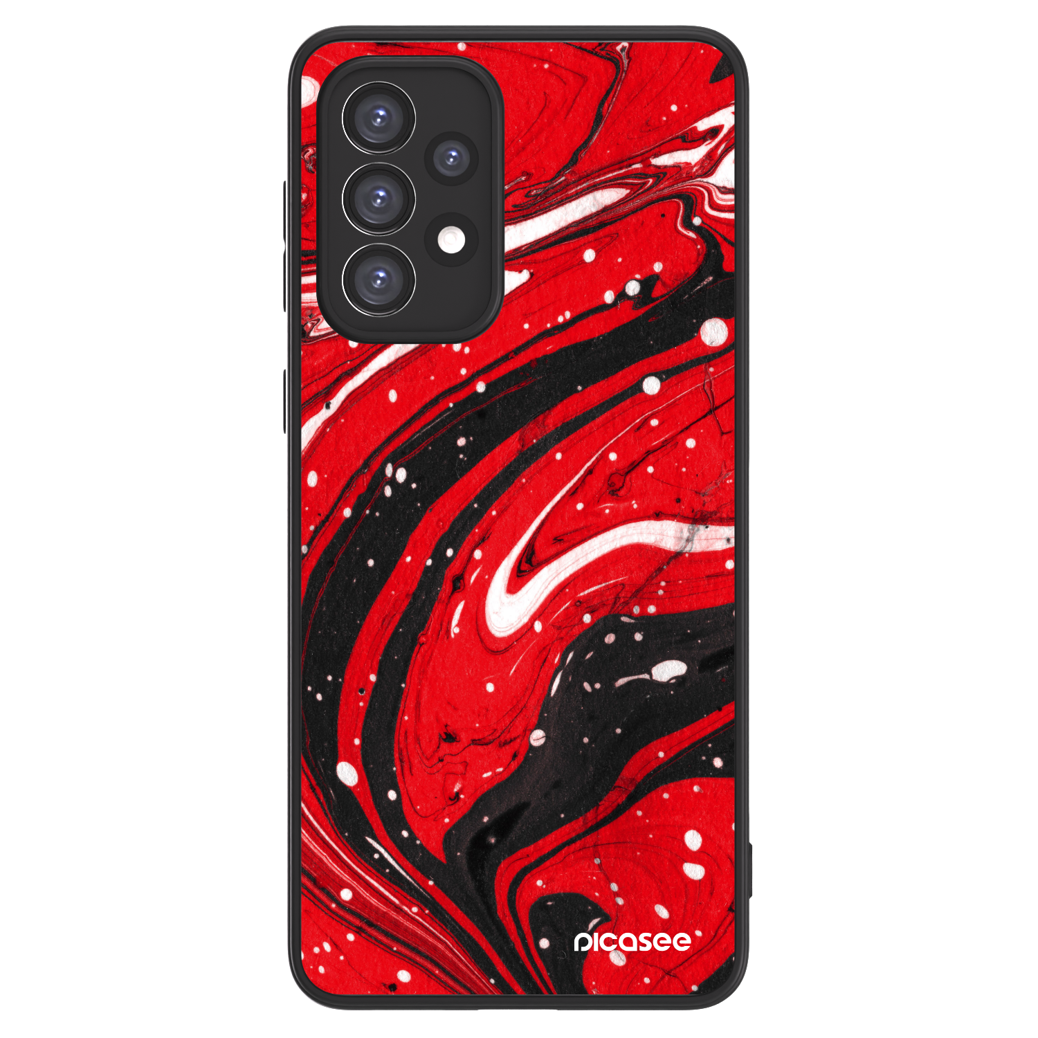 Picasee ULTIMATE CASE za Samsung Galaxy A33 5G A336 - Red black