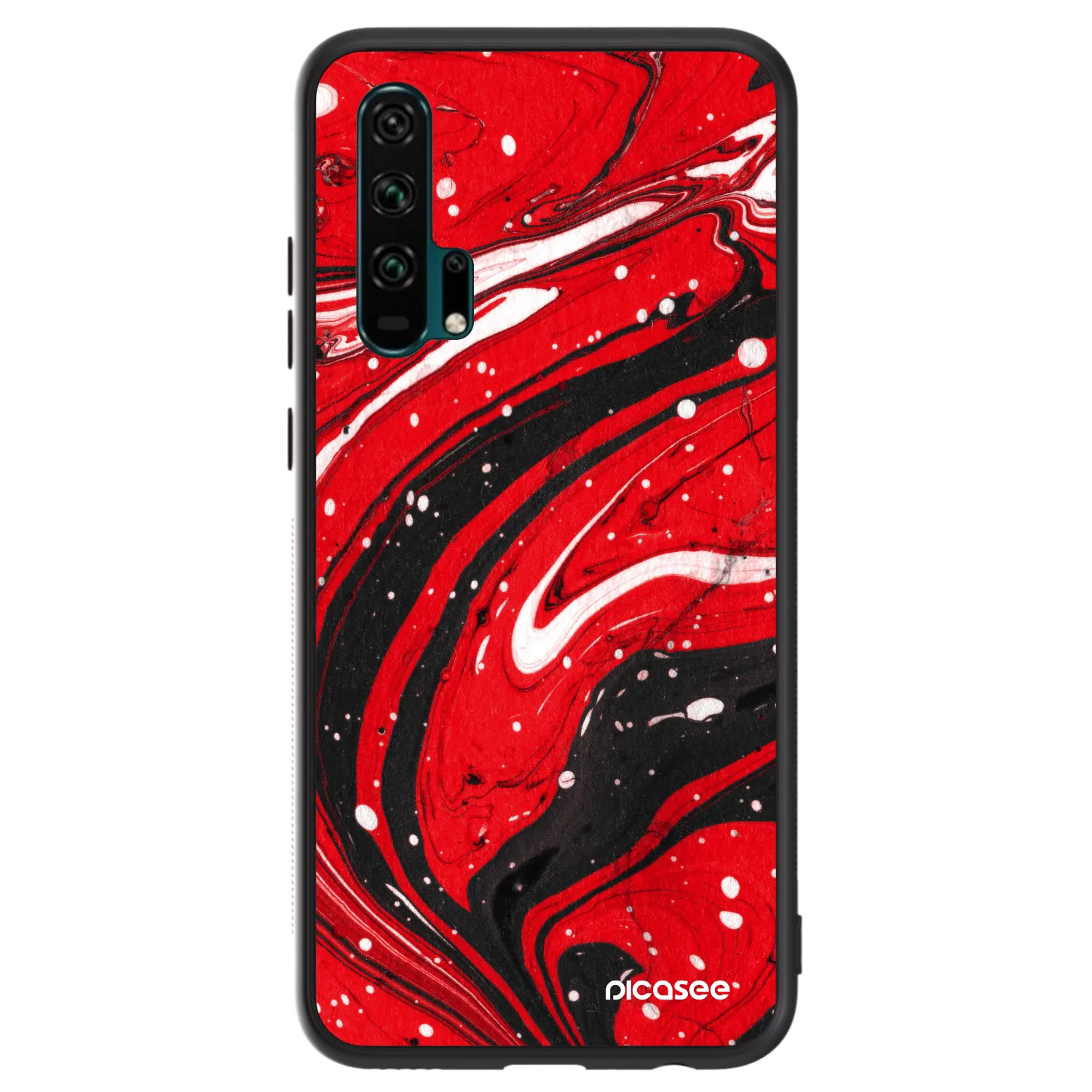 Picasee ULTIMATE CASE za Honor 20 Pro - Red black