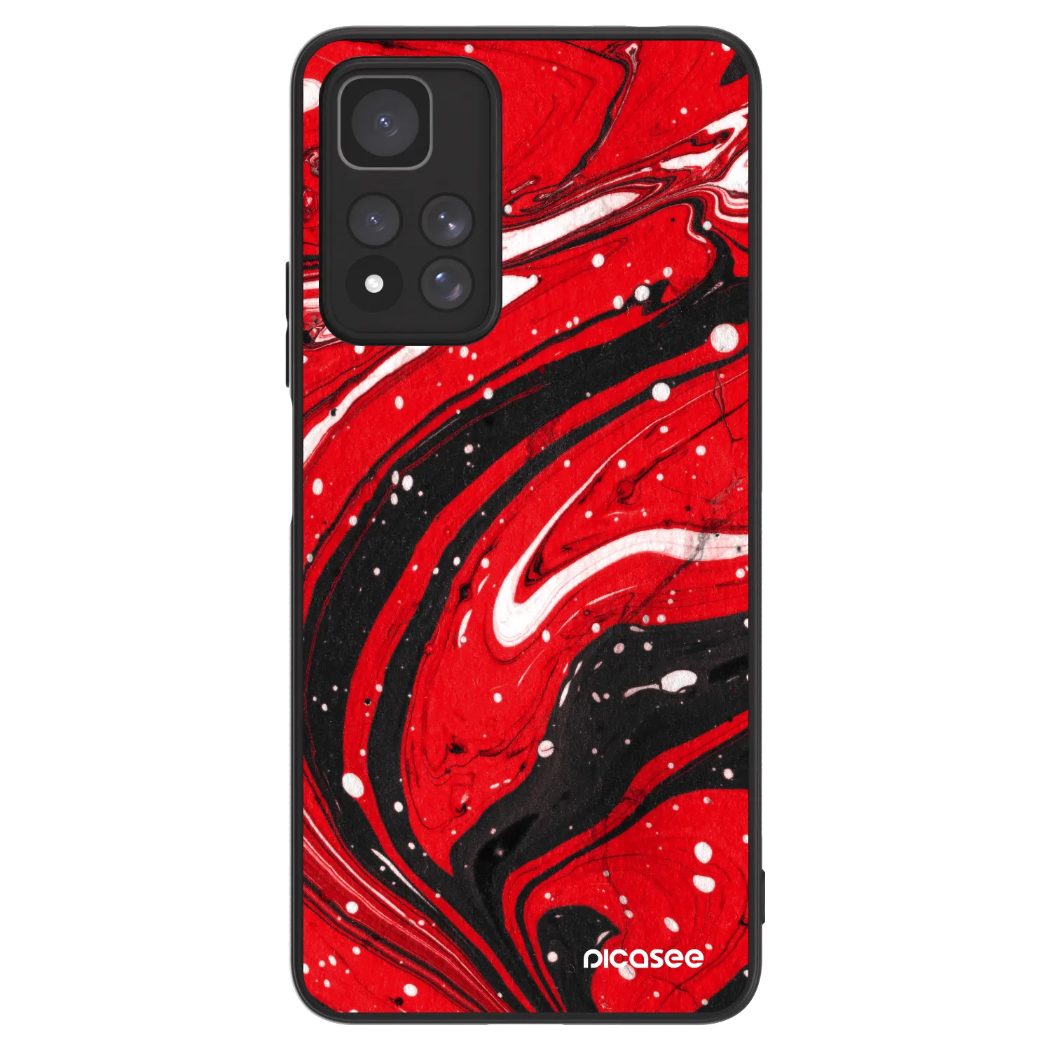 Picasee ULTIMATE CASE za Xiaomi Redmi Note 11 Pro+ 5G - Red black