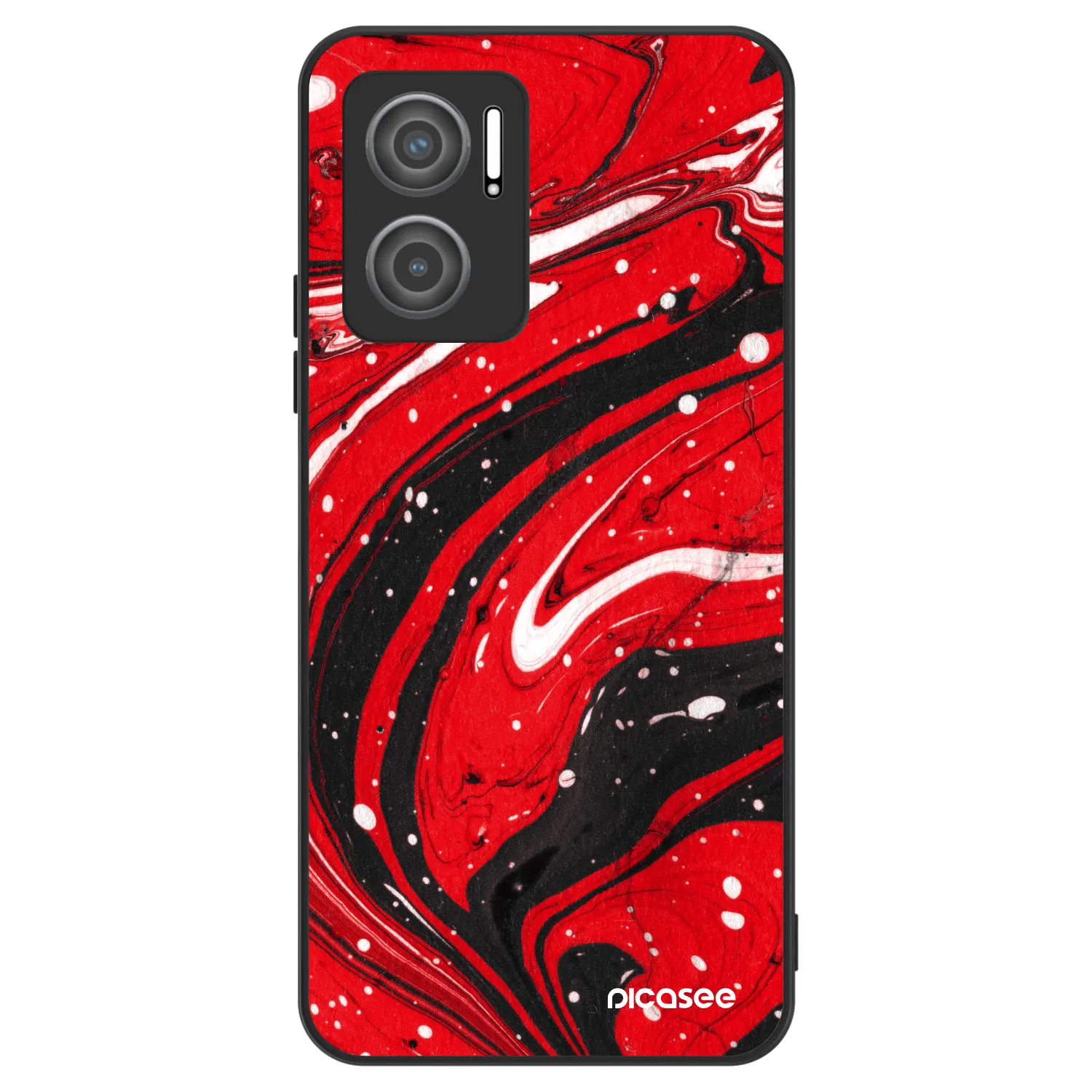 Picasee ULTIMATE CASE za Xiaomi Redmi 10 5G - Red black