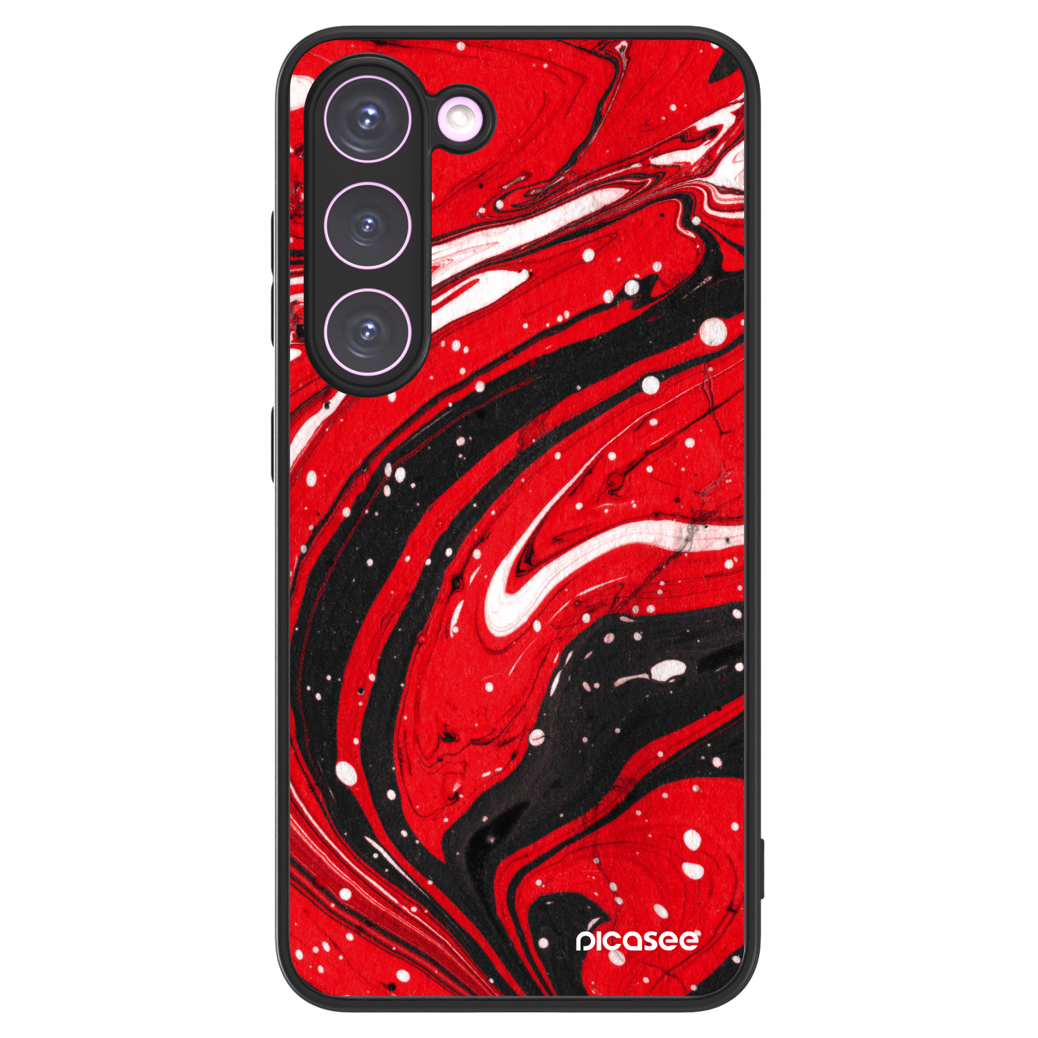 Picasee ULTIMATE CASE za Samsung Galaxy S23 5G - Red black